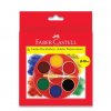 Faber-Castell, 125007, sada akvarelových vodových barev, 6 klasických barev