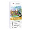 Tombow, ABT-18P-5, pisak ABT Dual Brush, dwustronne markery, odcień pastelowy, 18 szt.