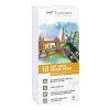Tombow, ABT-18P-2, pisak ABT Dual Brush, dwustronne markery, ton wtórny, 18 szt.