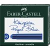 Faber-Castell, 185506, wkłady do długopisów (długopisów kulkowych), niebieskie, 6 szt.