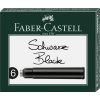 Faber-Castell, 185507, wkłady do długopisów (długopisów kulkowych), czarne, 6 szt.
