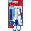 Faber-Castell, 181849, Grip scissors, blue, 1 pc.