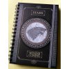 Zápisník A5, SR72501, motiv Game of thrones - logo Stark, kroužková vazba, 1 ks