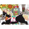 Mon Petit Art, MCMJOU2, Carrousel - Enchanted horses, creative set paper carousel with horses