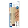 Staedtler, 100P-SBK6, Mars Lumograph, pastel pencil set, 6 pcs