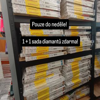 💎Diamantové malování v akci, která na Krajince ještě nebyla. Dejte do košíku dvě plátna a jedno získáte zdarma. Pouze do...