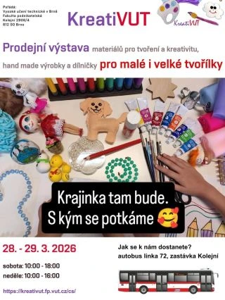Víkendová akce v Brně. Krajinka bude u toho! S kým se potkáme? Dejte vědět, objednejte na Krajince a zboží si pak můžete...