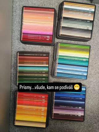 Prismacolor v celé svojí kráse ❤️ #krajinaomalovanek #pastelky #prismacolor #vytvarka #malir