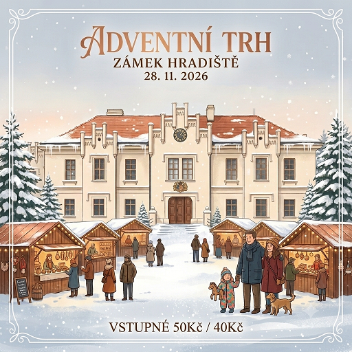 Blovice, zámek Hradiště - ADVENTNÍ TRHY 2026