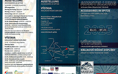 Krajkové módní doplňky - Krajky ze sbírky Marianne Stang