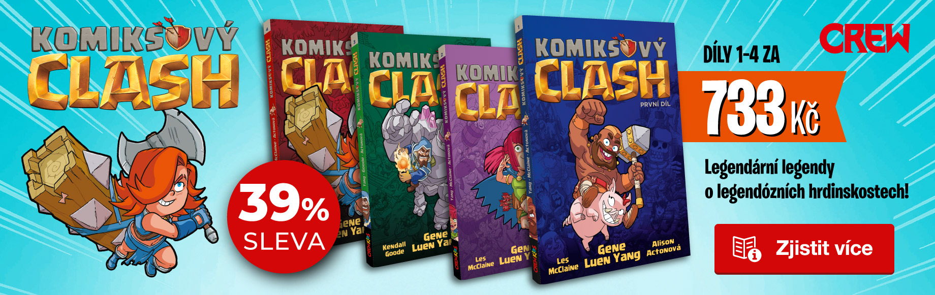 Speciální balíček: Komiksový Clash 1-4