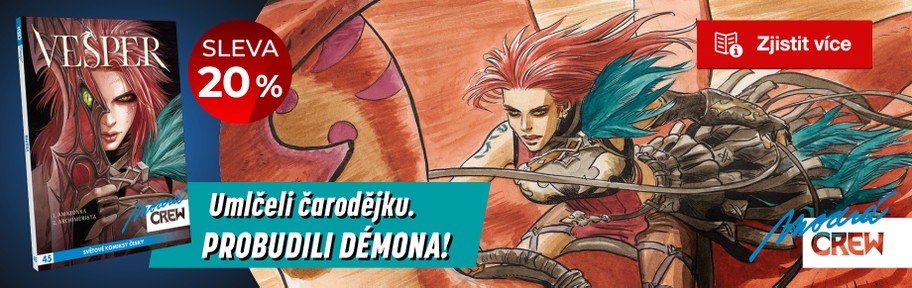 Modrá CREW 45: Vesper 1 a 2