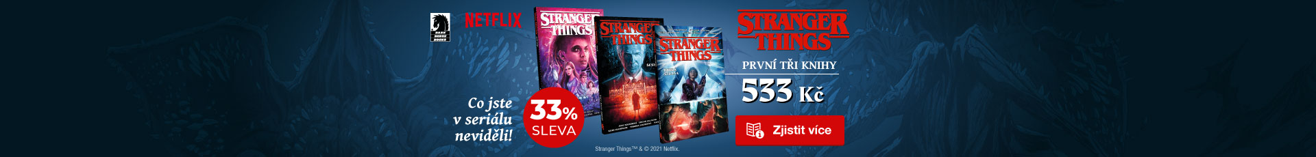 Speciální balíček: 3x Stranger Things