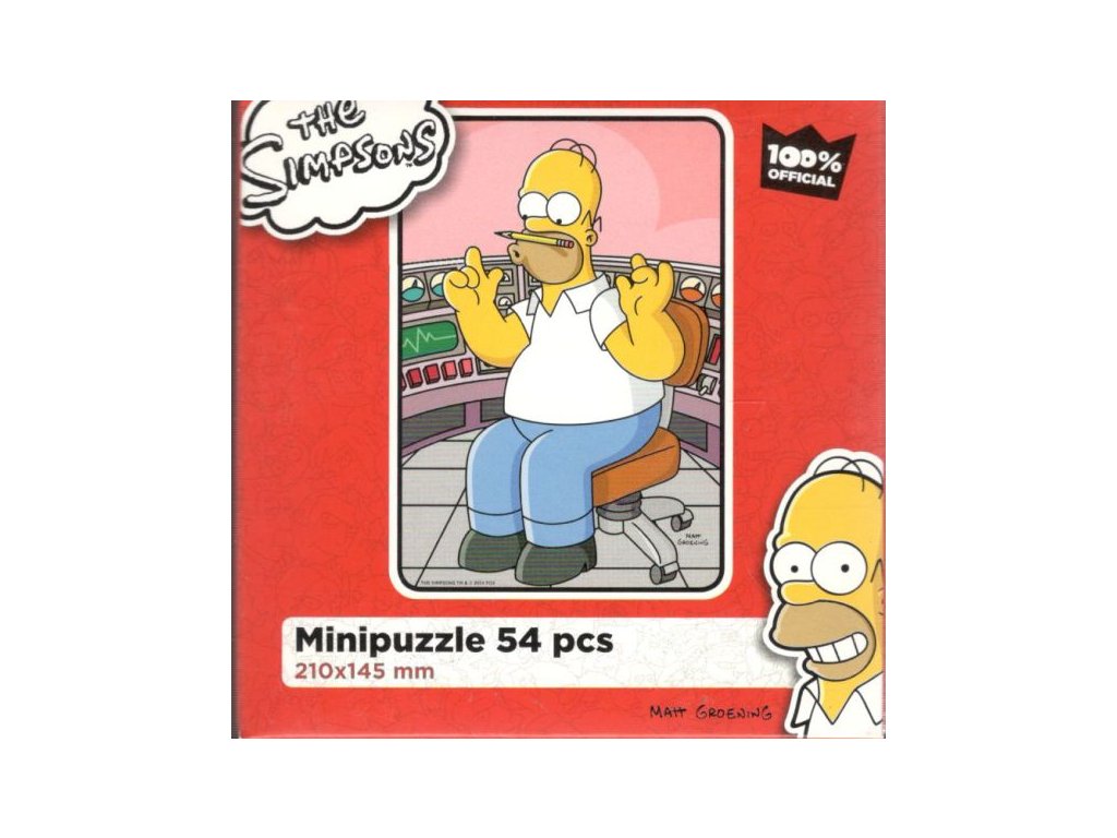 29421 the simpsons minipuzzle homer