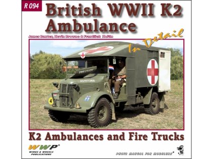 british wwii k2 ambulance in detail