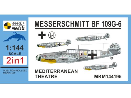 MKM144195 Bf 109G 6 Mediterranean Theatre box