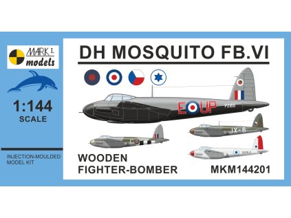 MKM144201 Mosquito FB.VI Wooden Fighter Bomber box