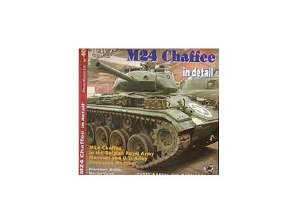 18072 m24 chaffee in detail