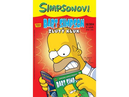 24420 bart simpson 10 2014 zluty kluk