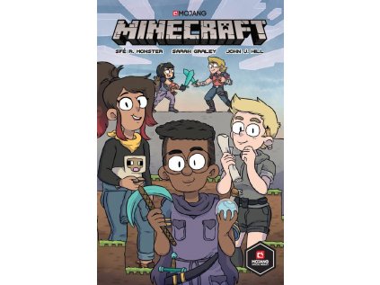 36846 minecraft komiks prvni kniha pribehu