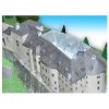 Hrad Český Šternberk - papírová stavebnice modelu