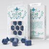 elvish cobalt silver dice set2