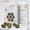 harry potter hufflepuff modern dice set black2