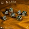 harry potter slytherin modern dice set green3