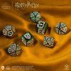 harry potter slytherin modern dice set green4