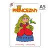 omalovanka a5 princezny