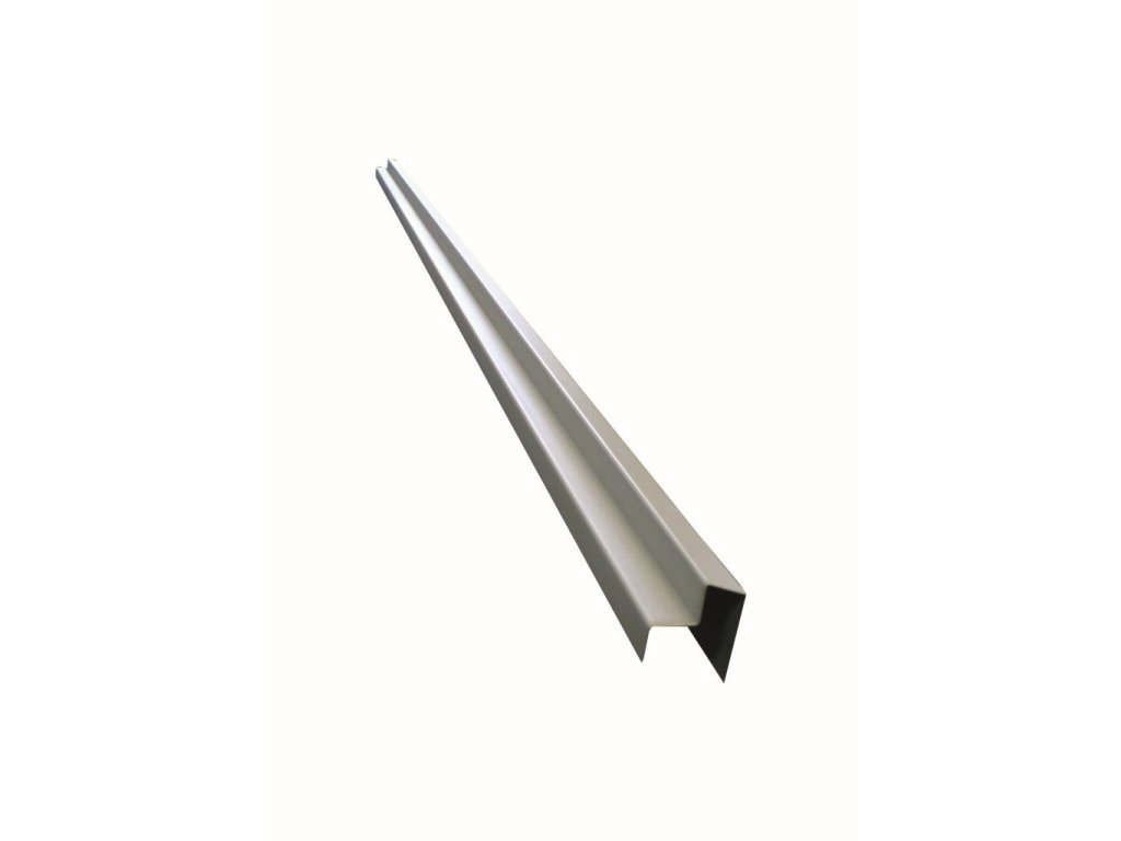 Upevňovací lišta k přelivovému žlábku - beton; 140 mm vnější