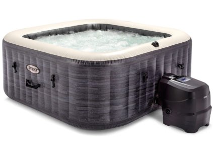 Bazén vířivý nafukovací Pure Spa - Bubble Greystone Deluxe 4 AP - Intex 28450