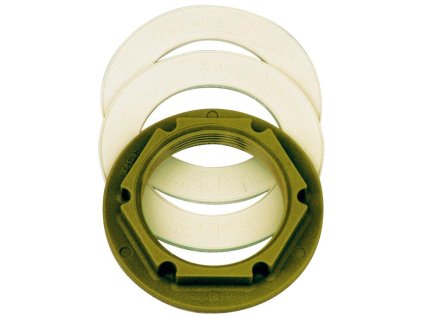 Příslušenství MTS - Kontramatka R 2“ PA 6,6 + dvě těsnění EPDM.