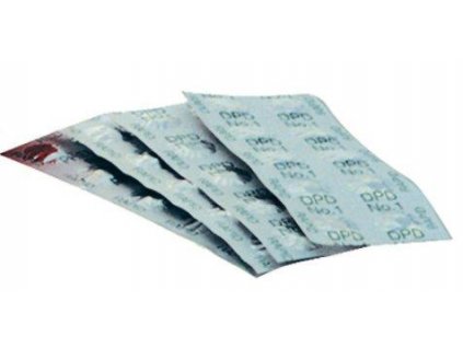 Test tablety DPD č. 3 Cl – 10 ks (celkový chlor)
