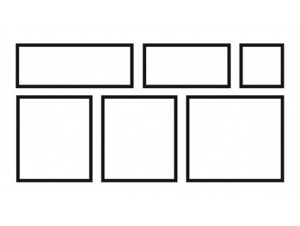 Dlažba Memphis – 6 kusů = 1 modul (0,90 m2) x tl. 27 mm