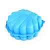 Pískoviště / bazének Mušle s krytem - 2 ks - modrá