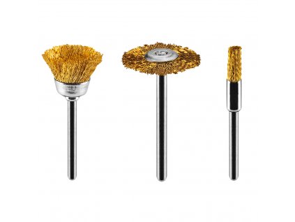 10299 sada mosaznych dratenych kartacu koncovy kartac hrnkovy kartac kartac na kotouce sada 3 ks