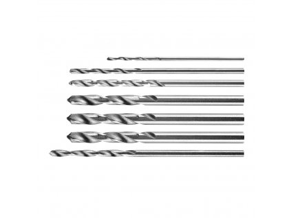10323 presne vrtaky 0 8 3 2 mm sada 7 ks