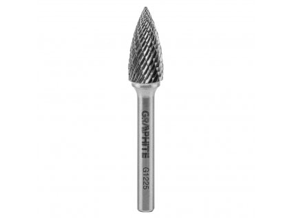 10509 freza hm typ g ogival ostra 12 x 25 mm