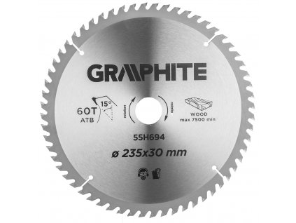 10608 pilove kotouce s hm hroty 235 x 30 mm 60 zubu