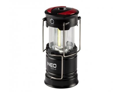 Kempingová lampa 3 v 1 na baterie, COB LED,99-030 NEO TOOLS
