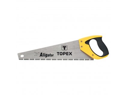17136 rucni pila 400 mm aligator 3 strany brousene zuby kalene zuby