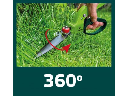 Nůžky na trávu 340 mm, vícepolohové -15G300 VERTO