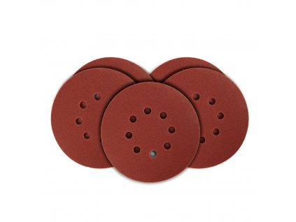 22236 brusne kotouce 150 mm k120 5 ks s 8 otvory 65 mm