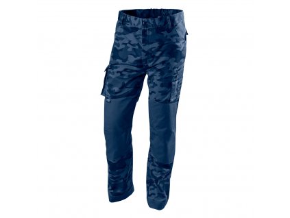 Pánské kapsové pracovní kalhoty DENIM, černé (NEO XS)