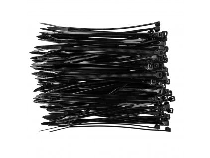 26977 stahovaci pasky 2 5 x 100 mm 100 ks cerna hobby
