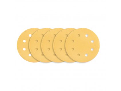 27004 brusny papir se suchym zipem 180 mm k120 5 ks s 8 otvory pro brusku 59g263