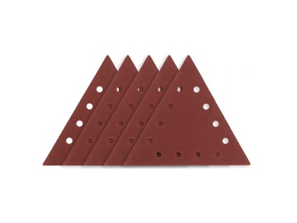 27034 brusny papir na suchy zip k120 trojuhelnikovy s 12 otvory 5 ks pro brusku 59g264