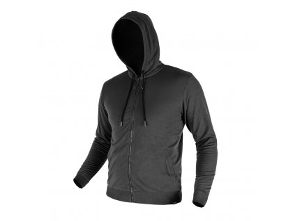 Mikina s kapucí COMFORT, šedá, velikost XXXL (NEO XXXL)