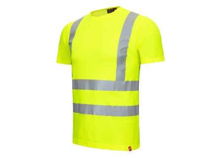 NITRAS MOTION TEX VIZ – Výstražné tričko s krátkým rukávem, neonově žluté
